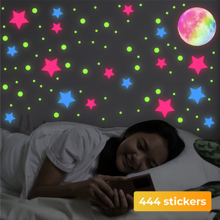 Glow in the Dark Sterren - 444 Stuks