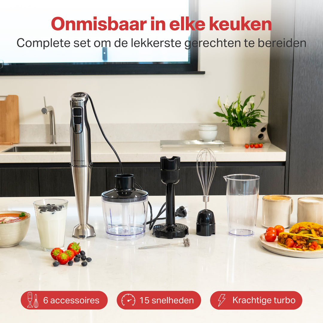 Staafmixer Set