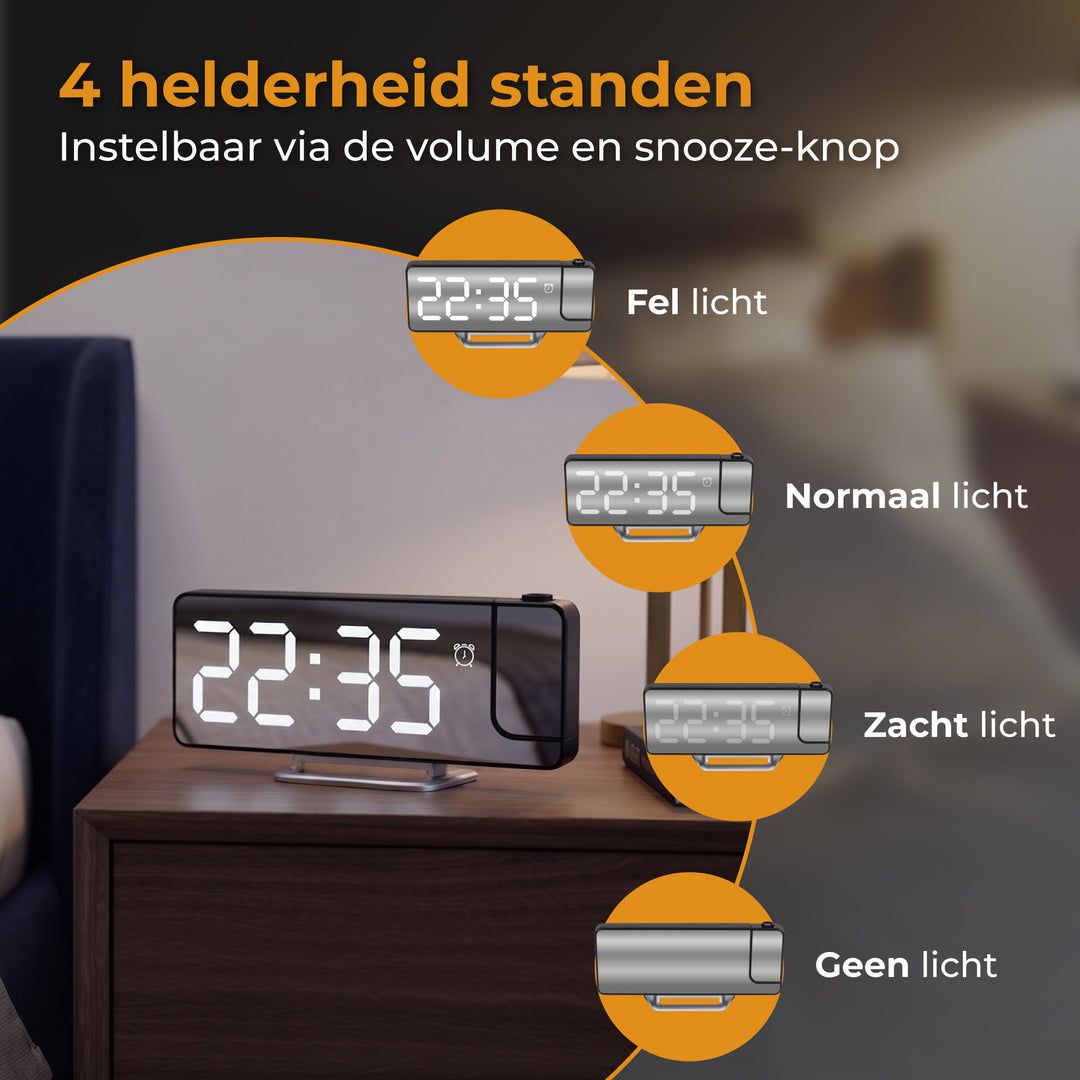Digitale Wekker met Projectie