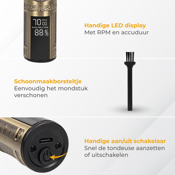 Nuvance tondeuse voor mannen