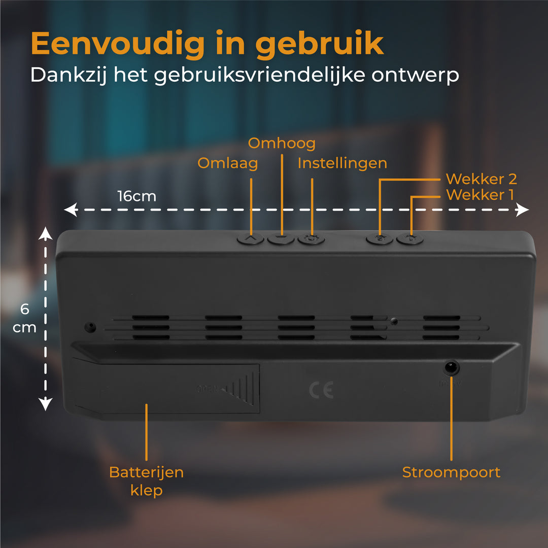 Digitale Wekker Kleur Display