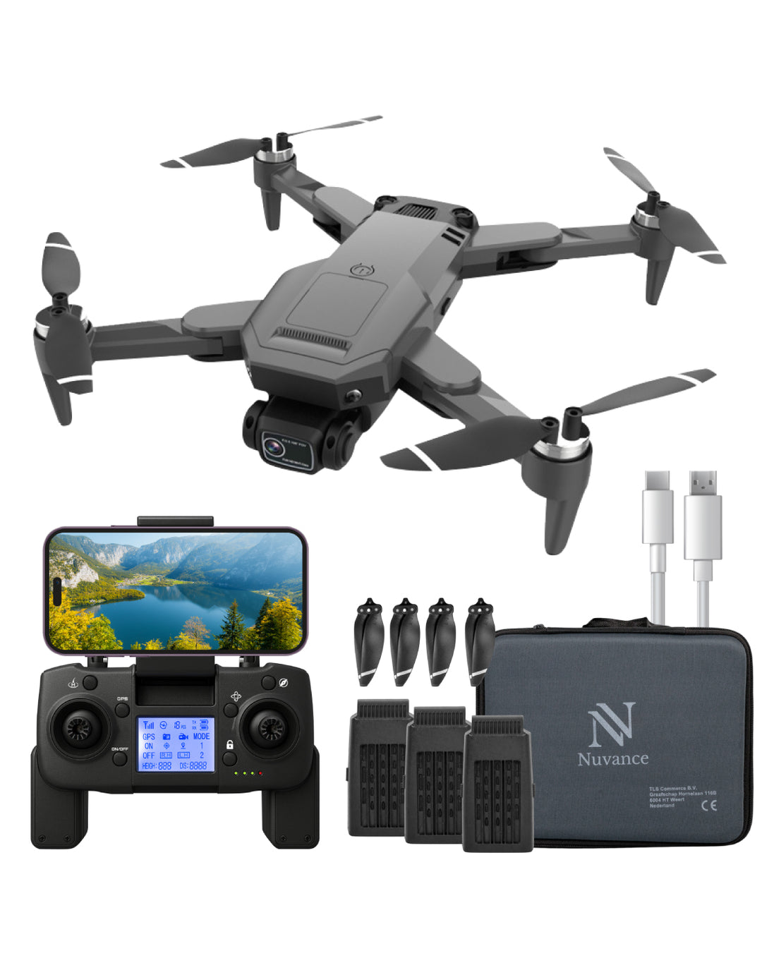 Drone met Camera en GPS